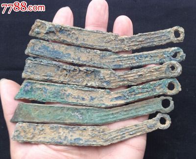 生坑明刀六把2,古幣,先秦,刀幣,銅幣,單件銷售,se33332792,零售,七七八八古幣收藏