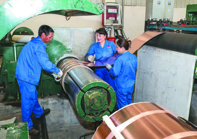 中安在線銅陵頻道|銅陵新聞|銅材產品銷路廣