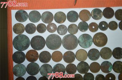 69個老銅元430,銅元/機制銅幣,大清銅幣,清朝,山西,成套銷售